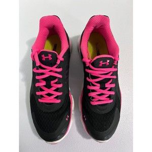 Under Armour Women’s Micro G Skulpt Running Shoes Black Pink Sneakers Sz 8M